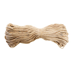 6mmx100m Sisal Rope Jute Twine Rope Natural Hemp Cord Fibre Decor Multi-functional Tools