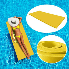 Floating Water Pad Summer Swimming Pool Padded Portable Folding Foam Fun Mat Outdoor Beach