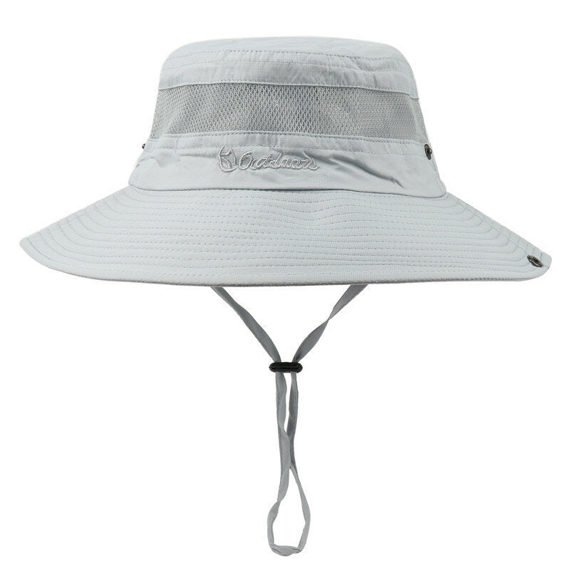 55-60cm 95G UPF 50+ Fishing Cap Outdoor Sun Hat Polyester Sun Protection For Men And Women Hats