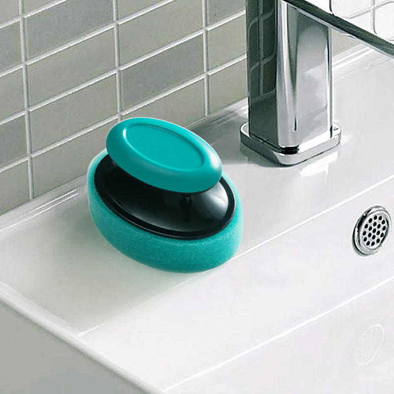 Green Table Brush Simple Large Wash Basin Bathroom Ceramic Tile Glass Bathtub Wall Floor Brush Cleaning Brushes