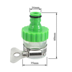 14-24mm Water Faucet Tap Hose Adapter Rubber Nozzle Adjustable Pipe Connector