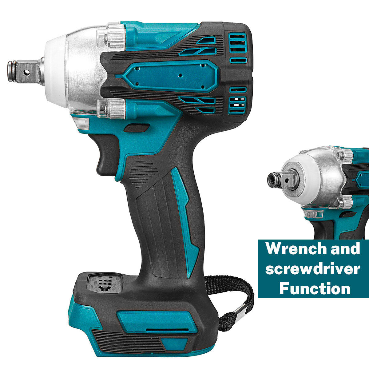 12.5mm Cordless Brushless Impact Wrench Drill Drive Screwdriver Power Tool For Makita 18V battery