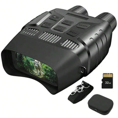 Night Vision Goggles Binoculars for Adults - Digital Infrared, 32GB Memory, HD Display, Rechargeable Battery