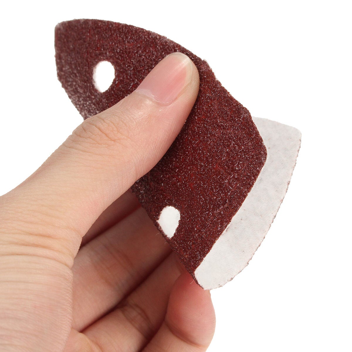 100pcs 60-240 Grit Triangle Sanding Sheets Mouse Sanding Sheet Abrasive Disc Sandpaper