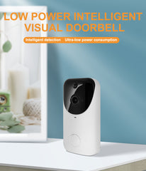 1080P 2MP WiFi Wireless Video Doorbell Camera IP65 Waterproof Security Surveillance with Infrared Night Vision Intelligent