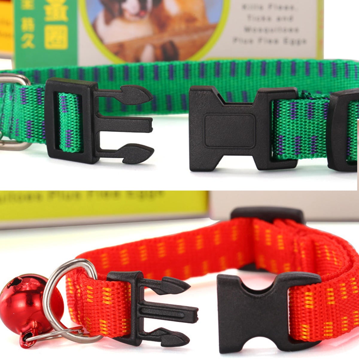 Anti Flea & Collar for Dog and Cat Universal Pet Protection Neck Strap