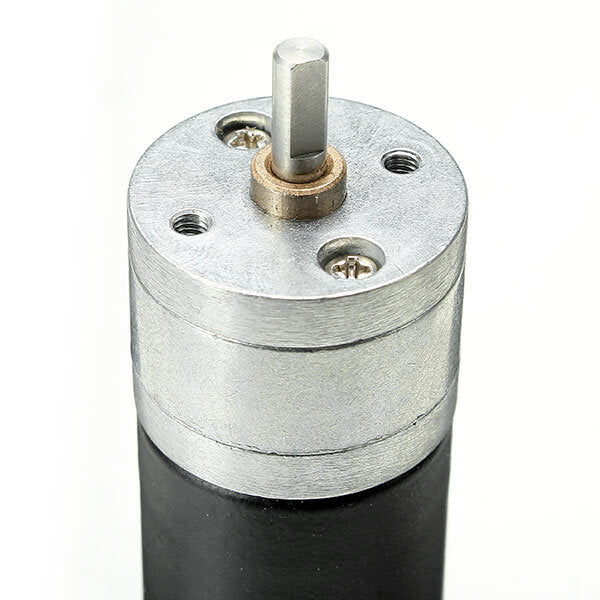 DC 6.0/12.0V Black Brushed Motor 4mm Shaft Diameter Motor