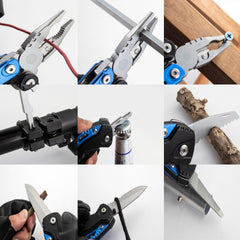 9 IN 1 Multi-functional Tools Bicycle Repair Tool Field Survival Repair Knife