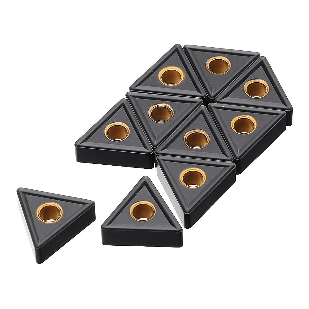 10pcs TNMG160404 MS CVD External Turning Tool Carbide aInsert for DTGNR/L