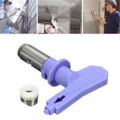 Light Purple Airless Spraying Gun Tips 4 Series 11-21 For Wagner Atomex Titan Paint Spray Tip