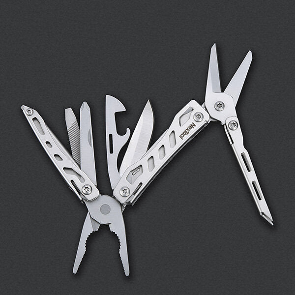 10-in-1 Mini Multi Functional Plier Folding EDC Hand Tool Set of Tools Knife Screwdriver for Outdoor