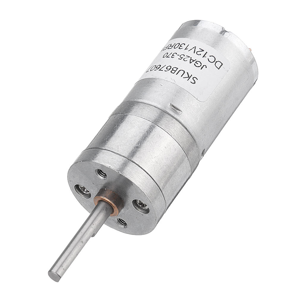 DC 12V Micro Gear Reduction Motor 25mm Extended Shaft Gear Motor