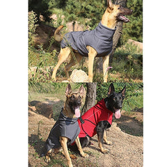 Waterproof Dog Jacket Reflective Large Dog Clothes Coat Winter Warm Outdoor Suit