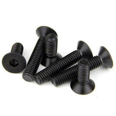 50Pcs M2.5 Hex Socket Countersunk Flat Head Screw Carbon Steel 10.9 Grade 5/6/8/10/12/14/16mm Optional