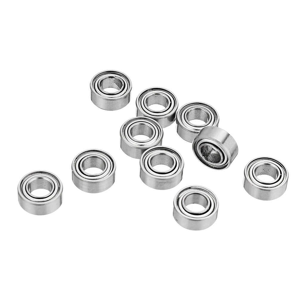 10Pcs 5x10x4mm Metal Sealed Shielded Deep Ball Bearing