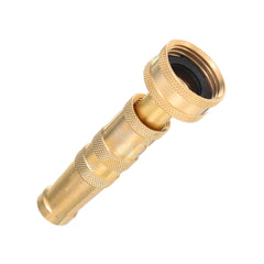 1/2'' NPTAdjustable Copper Straight Nozzle Connector Garden Water Hose Repair Quick Connect Irrigation Pipe Fittings Car Wash Adapter