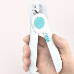 Pet Professional Dog Nail Clippers With LED Light Anti-spatter Painless Pet Nail Clipper Paw Nails For Dog & Cat Grooming