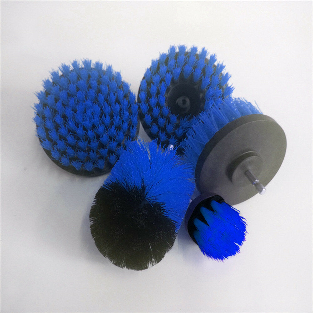 4pcs Drill Scrubber Brush Cleaning Brush Power Tool Electric Bristle Bathtub Tile Grout Cleaner