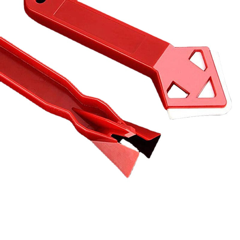 2Pcs Mini Handmade Tools Scraper Utility Practical Floor Cleaner Tile Cleaner Surface Glue Residual Shovel