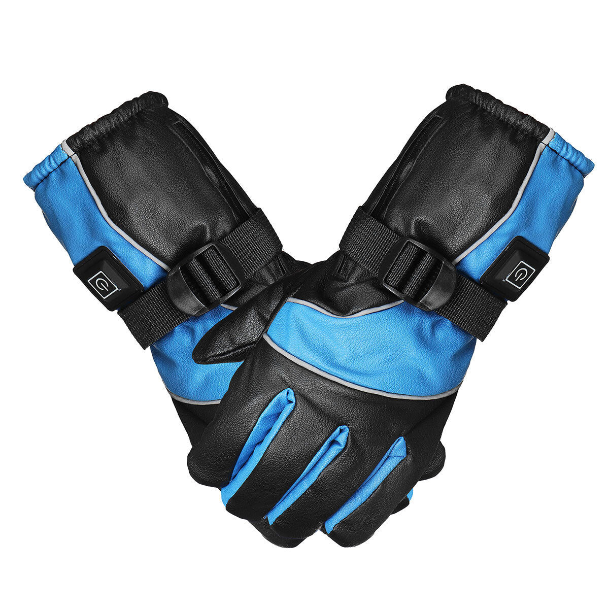 Motorcycle Electric Heated Gloves Touch Screen Heat Warm Waterproof Windproof
