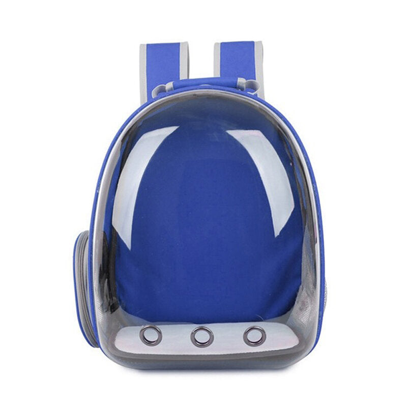 Dog Cat Transparent Space Capsule Breathable Shoulder Bag Pet Outside Travel Portable Carry Backpack