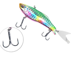 1 pc 8.5/16g 5.5/7.2cm Fishing Lures VIB 3D Fish Eyes Artificial Hard Bait Fishing Tackle Accessories