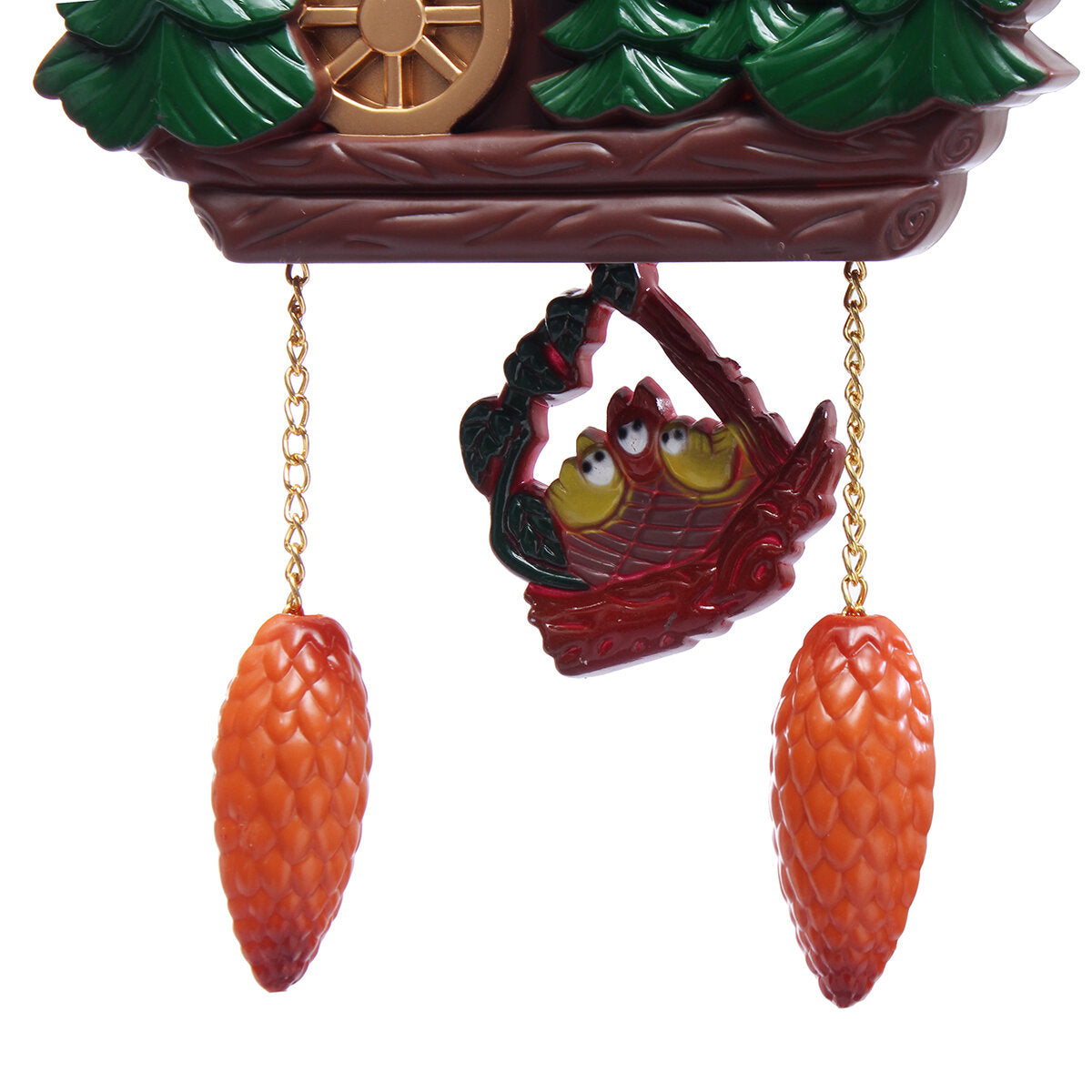 Cuckoo Clock Living Room Bird Alarm Toys Modern Brief Children Decorations