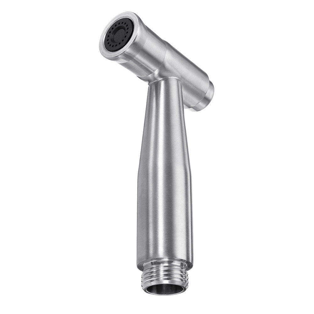 1/2 Inch Stainless Steel Portable Toilet Bidet Bathroom Handheld Sprayer Shower Head Spray Sprinkle