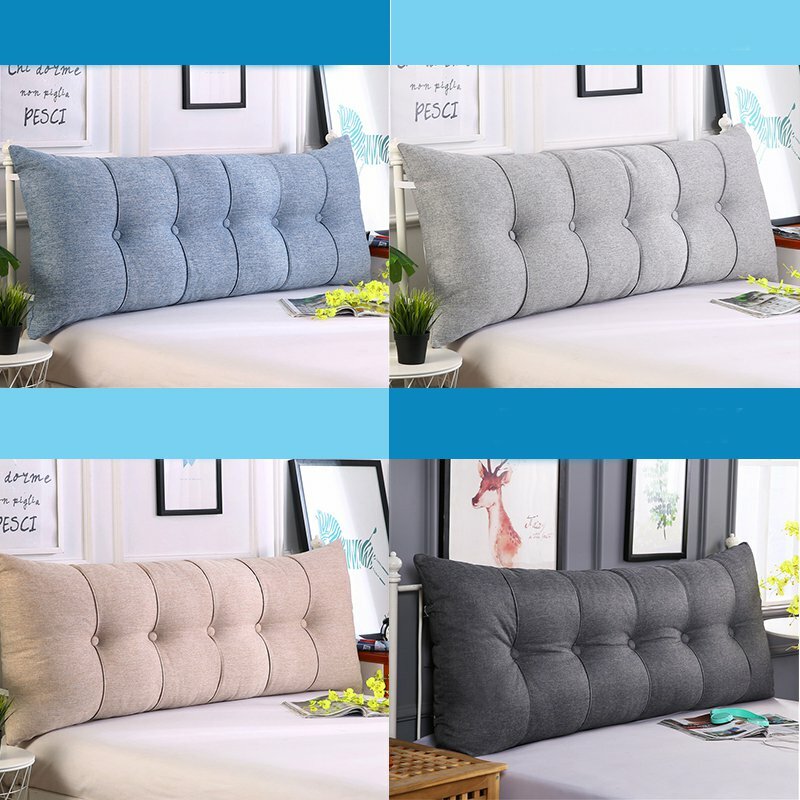 150x60x20cm Cushion Long Cushion Backrest Pillows Bed Cotton Pillow Soft Cushion