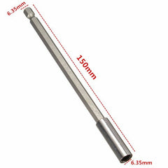 1/4 Inch Hex Shank Magnetic Bit Holder Screwdriver Bit Extension Tip Bar 60mm/100mm/150mm