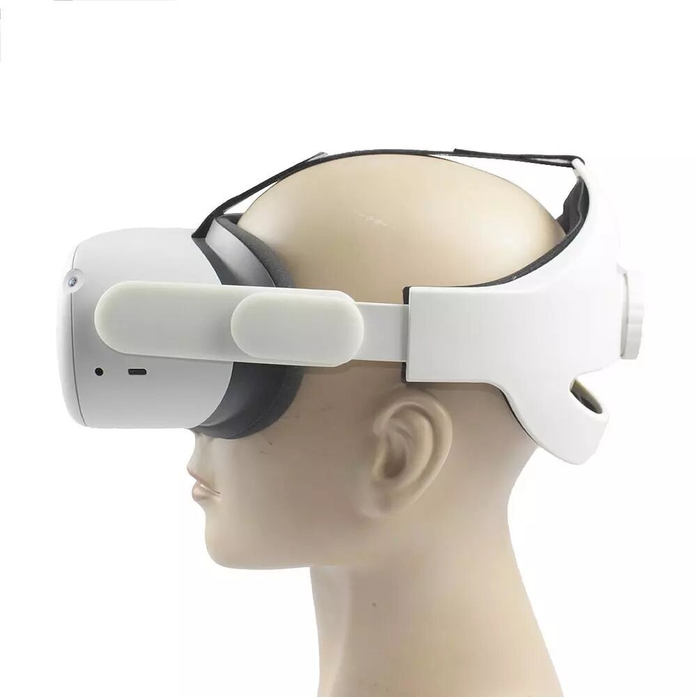 Replacement Comfortable Virtual Reality VR Glasses Adjustable Headband Head Strap For Oculus Quest 2 VR Headset