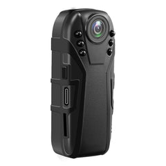 Infrared Night Vision Camcorder HD 1080P Camera Video DV 125 Degrees Wide-angle with Clip for Dash Cam Recording Conference