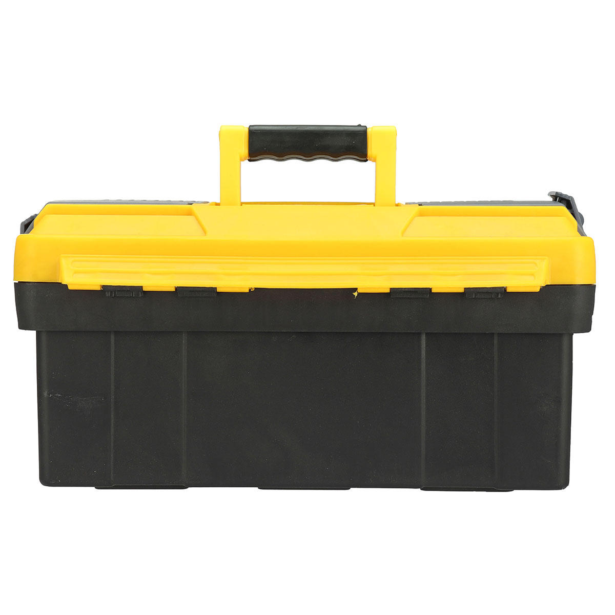 14/17/19 Inch Plastic Work Tools Storage Box Protable Carrying Case Handle Accessories Holder