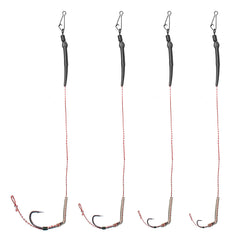 2 4 6 8# High Carbon Steel Barbed Carp Fishing Hook All Freshwater Fishing Hooks