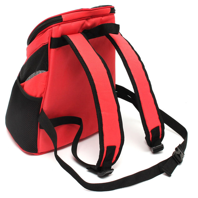 Pet Dog Cat Backpack Pet Outdoor Travel Carry Bag Breathable Shoulder Bag