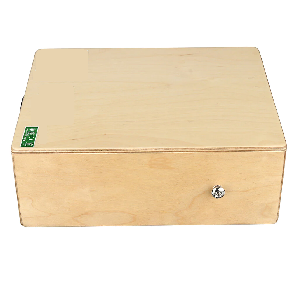 Hand Percussion Cajon Box Drum with Drum Strap