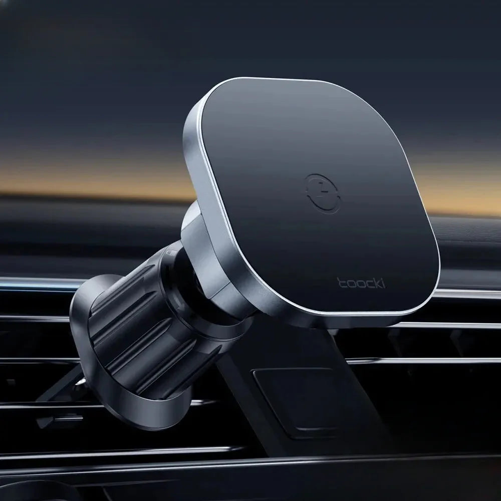 Magnetic Car Wireless Charger & Phone Holder 15W Fast Charging for iPhone 15/14/13/12 Pro Max