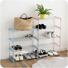 Stainless Steel Shoe Rack Multilayer Shoe Ark Dustproof Receive Shoe Shelf House Decorations