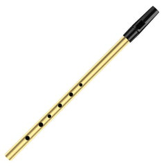 Tin Whistle Penny Whistle High C Key Brass Whistle Six-holed Woodwind Instrument For Beginner Whistler