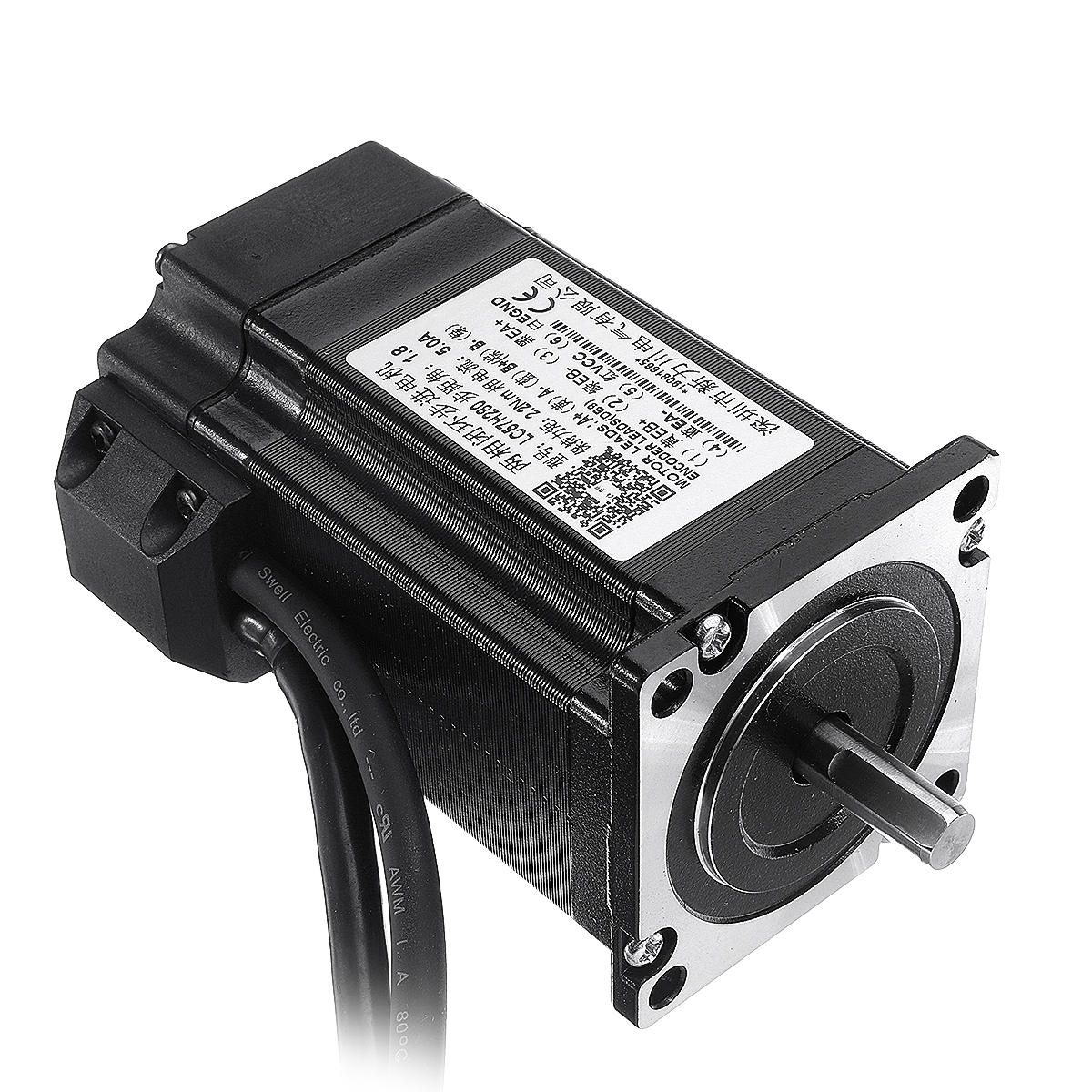 Nema 23 2.2N.m Closed Loop Stepper Motor Kits 2 Phase 57 Servo Motor with Hybird Servo Driver Set