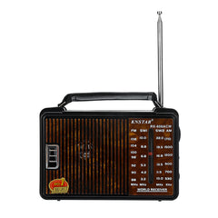 DC 3V Portable FM AM SW1 SW2 Radio 4 Band Gift for Old People