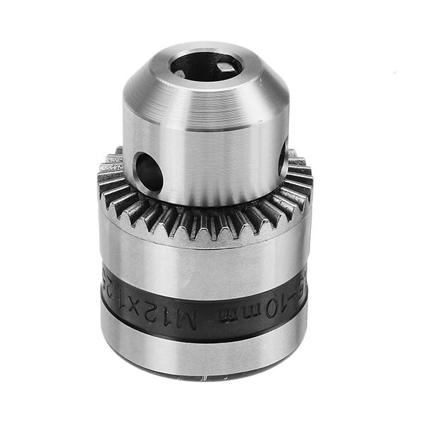 1.5-10mm Metal Stable Keyed Drill Chuck Convertor M12x1.25 Thread Chuck Adapter