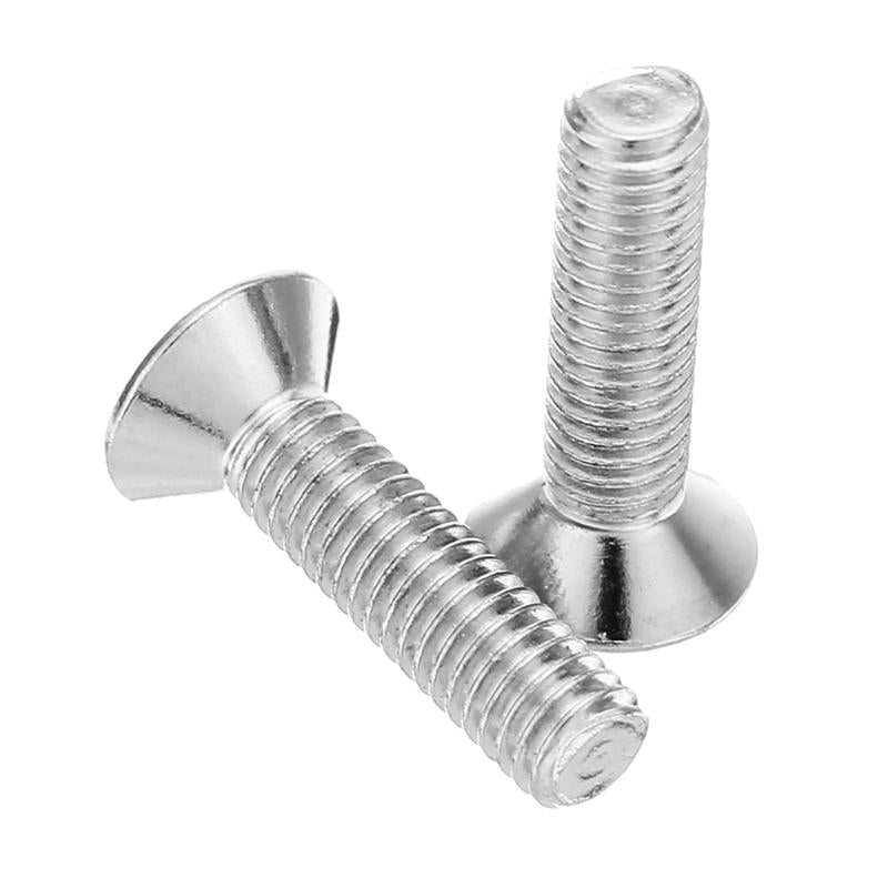 M3ASH5 10pcs M3 Hex Countersunk Flat Head Screws Alloy Steel Titanium Plated 12.9 Grade