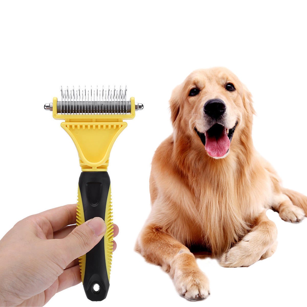 Dog Brush for Shedding-Best Cat Grooming Comb Tools Pet Hair Trimmer Clipper