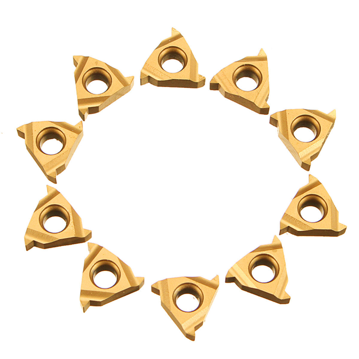 10pcs 11IR A60 Carbide Insert Internal Threading Insert For Turning Tool Holder Boring Bar