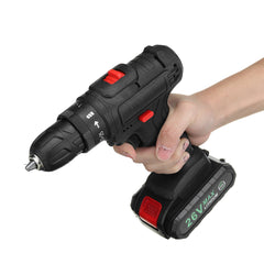 48V 1500W Electric Drill 28N.m Max Torque LED Light Screwdriver Power