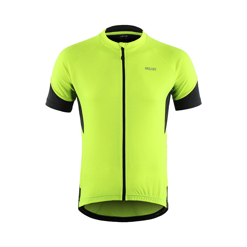 Men Cycling Jersey Shirts Sleeve Sport Bike Summer Bicycle Clothing T-Shirt Top