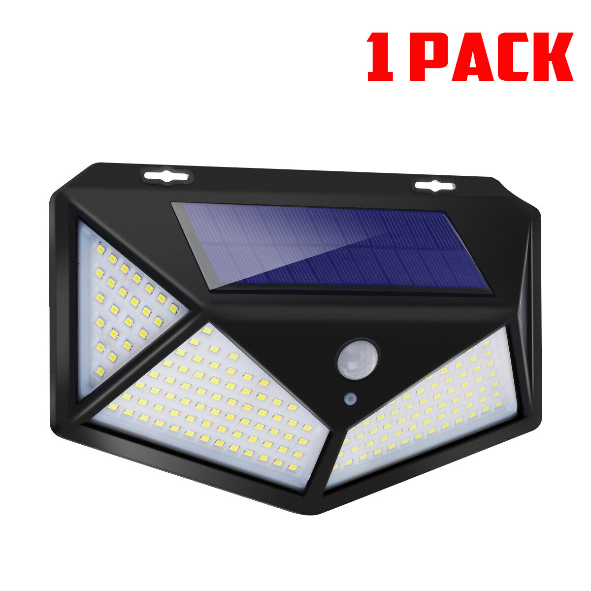 1/2/4Pcs 180LED Outdoor Solar Powered Wall Lamps PIR Motion Sensor Garden Security Solar Lights Waterproof