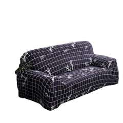 1/2/3/4 Seater Elk Sofa Print Sofa Cover Elastic Sofa Covers for Living Room Couch Cover Pillowcase Chair Covers