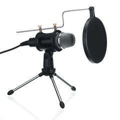 USB Microphone, Computer Microphone, Plug &Play Home Studio Microphone, Condenser Microphone